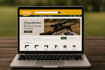 GunBroker Auctions logo